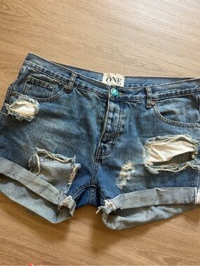Vintage One teaspoon denim shorts